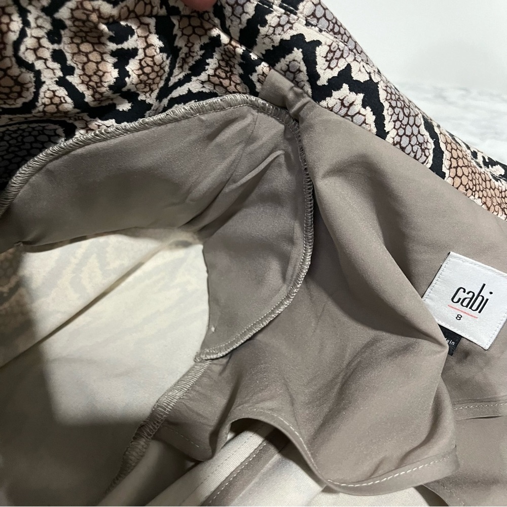 Cabi #3733 Python Snakeskin Print Double Breasted… - image 8